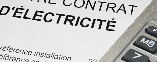 contrat d'électricité
